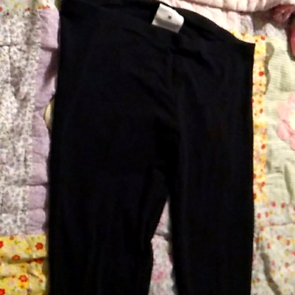 Black medium stretchy leggings